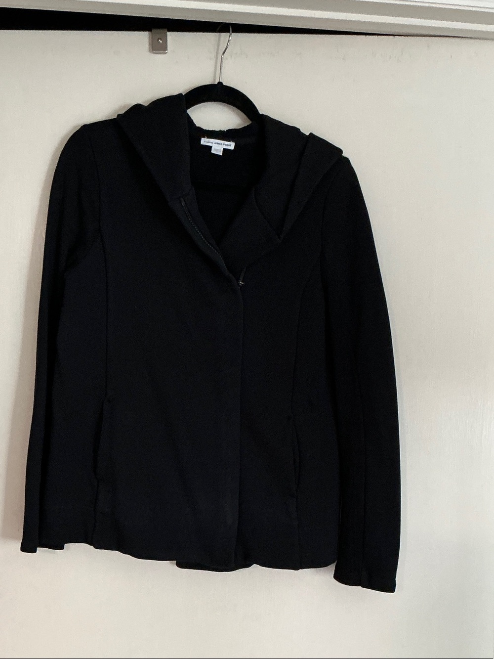 Women's Black Hooded Jacket